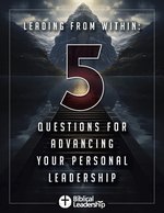 Book Cover – Leading From Within 5 Questions for Advancing Your Personal Leadership